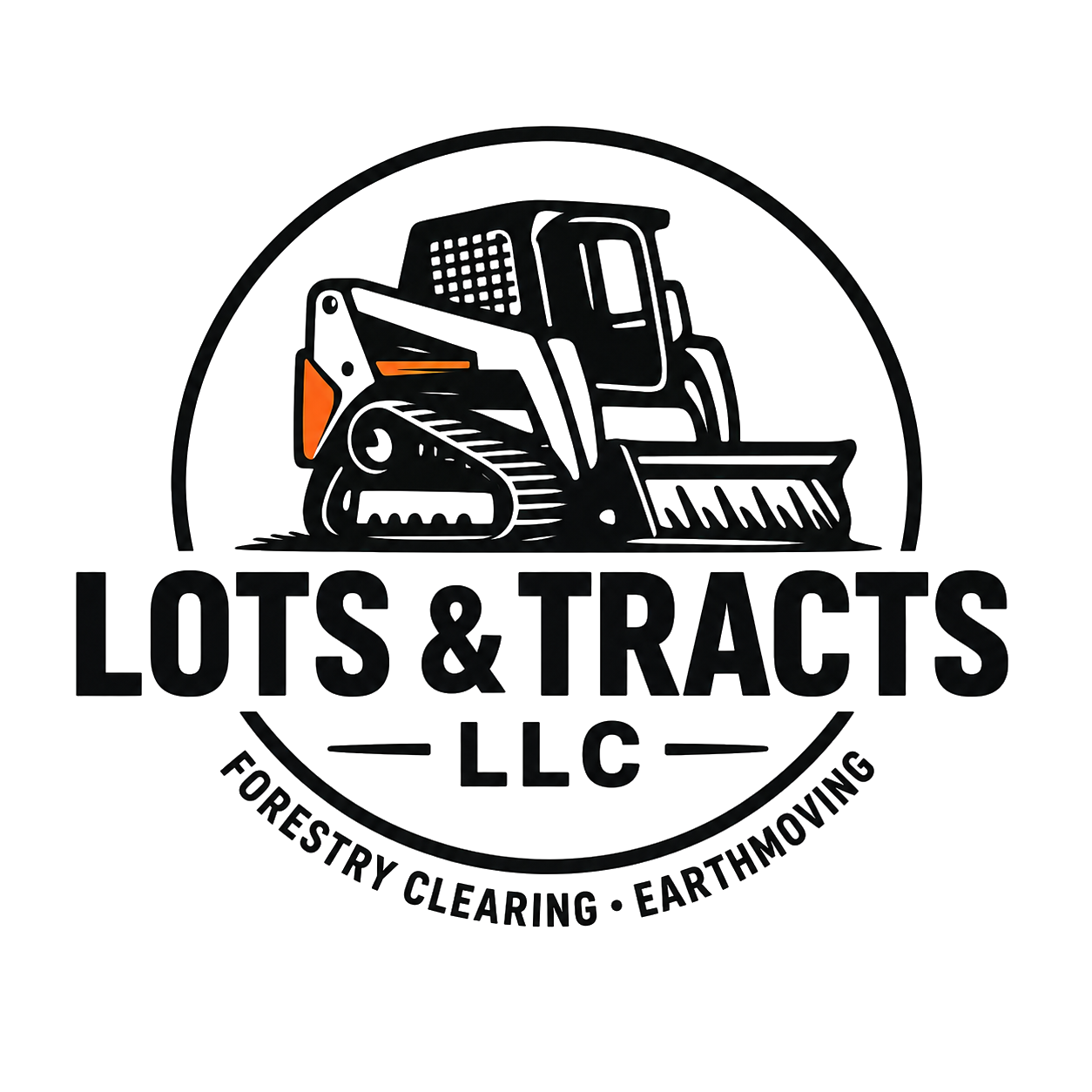 Lots & Tracts LLC — forestry clearing and earthmoving badge